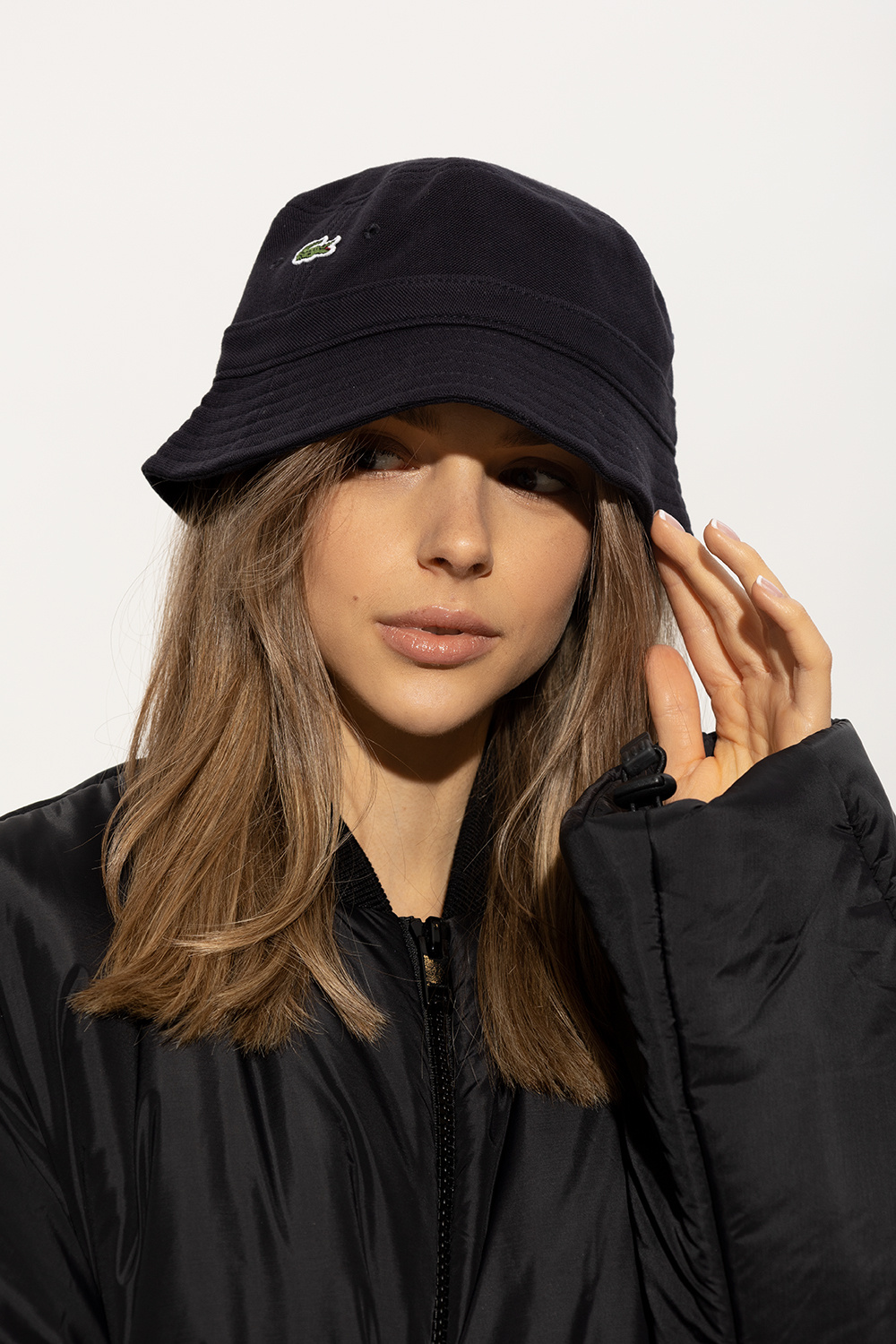 Lacoste black hotsell bucket hat